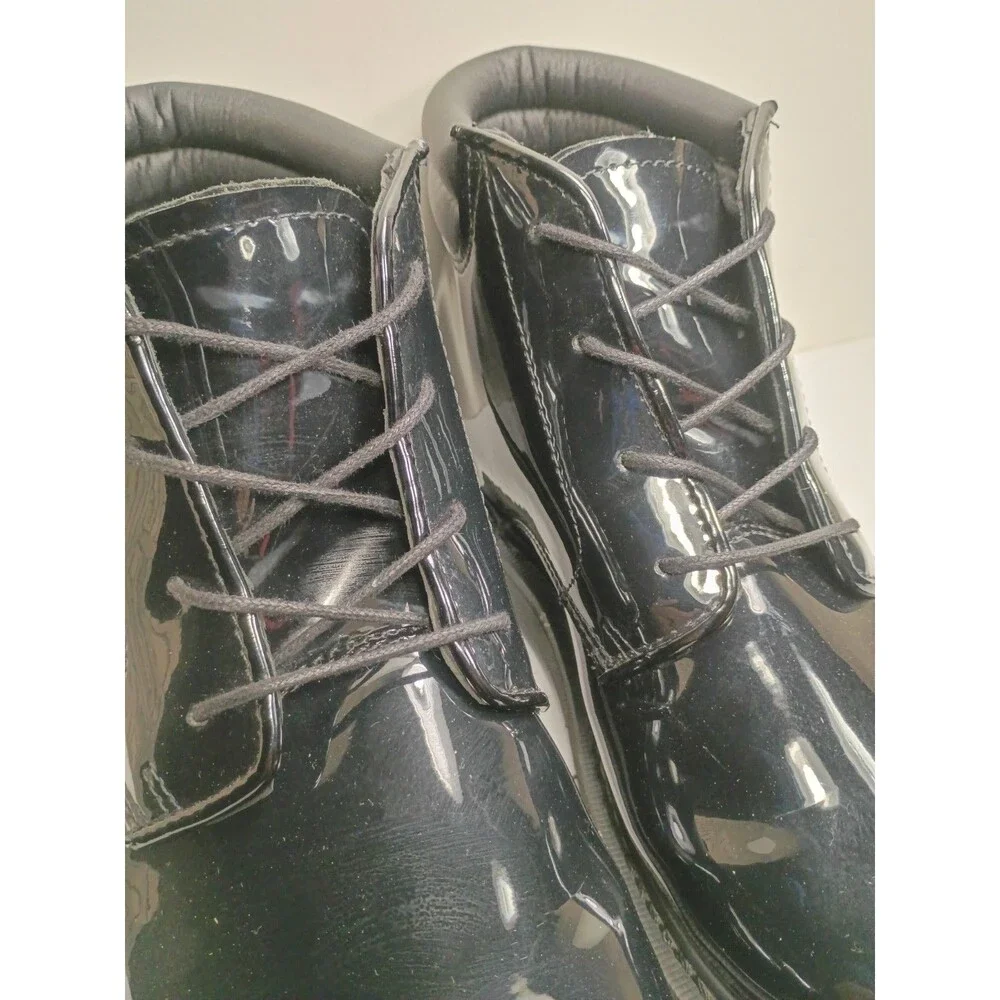 Rocky Men's  Dress High Gloss Chukka  Black FQ00500 Size 10M